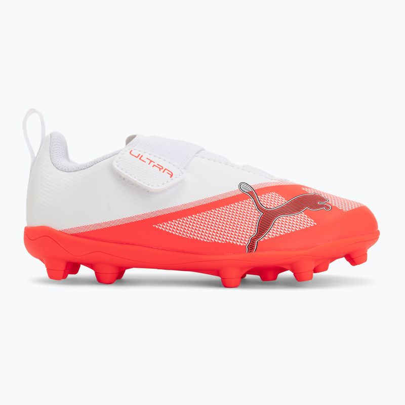 Detské kopačky PUMA Ultra 7 Play V FG/AG RB Jr ultra red/puma black/puma white 2