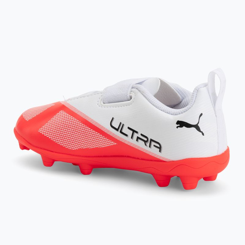 Detské kopačky PUMA Ultra 7 Play V FG/AG RB Jr ultra red/puma black/puma white 3