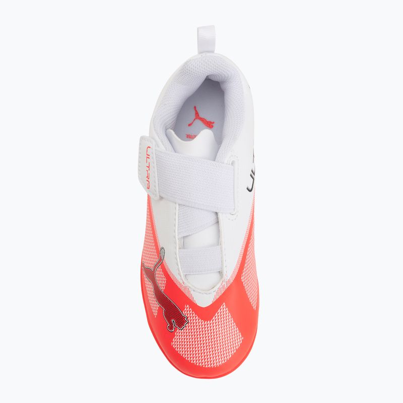 Detské kopačky PUMA Ultra 7 Play V FG/AG RB Jr ultra red/puma black/puma white 5