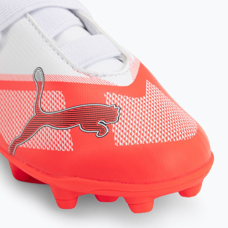 Detské kopačky PUMA Ultra 7 Play V FG/AG RB Jr ultra red/puma black/puma white 7