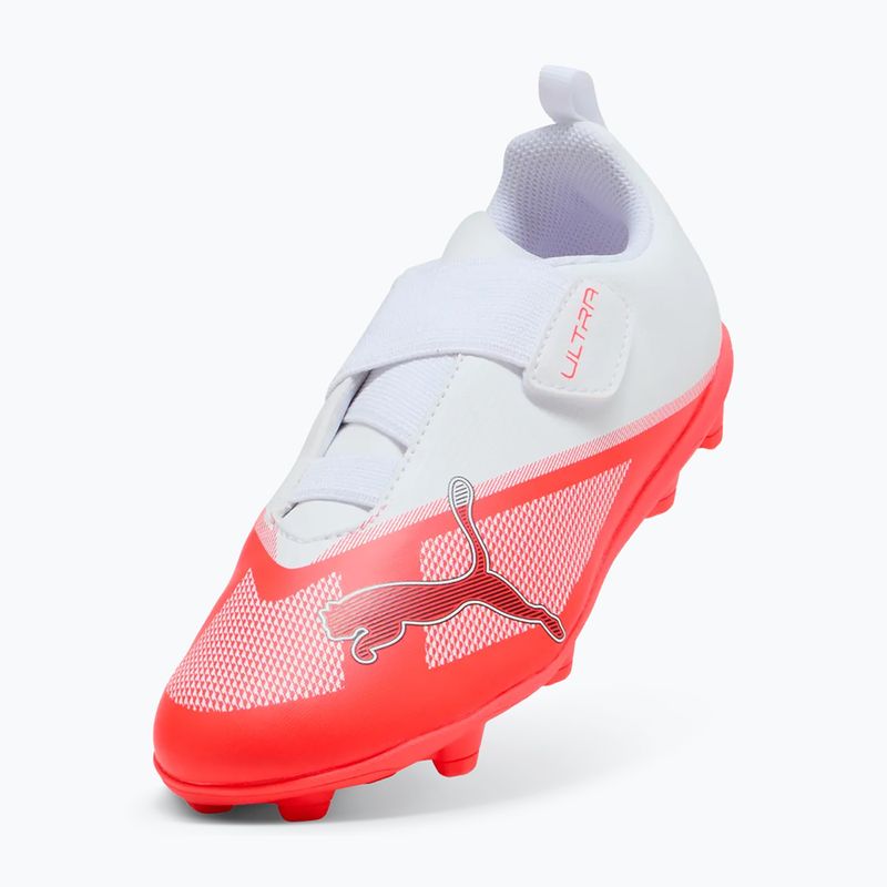 Detské kopačky PUMA Ultra 7 Play V FG/AG RB Jr ultra red/puma black/puma white 4