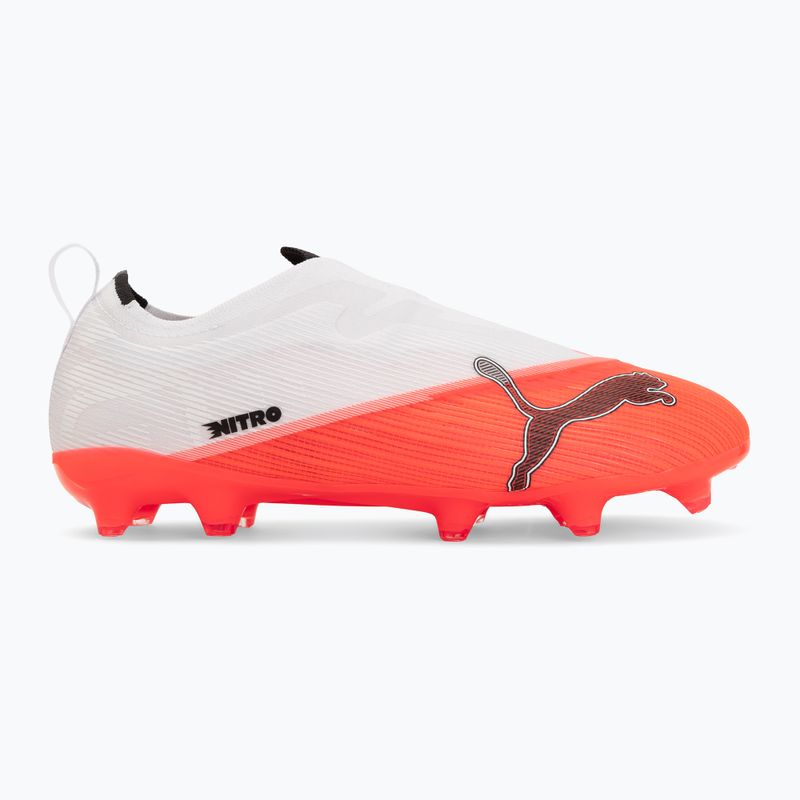 Detské kopačky PUMA Ultra Nitro 7 Ultimate LL FG/AG Jr ultra red/puma black/puma white 2