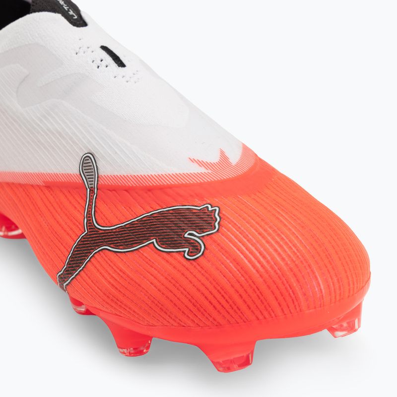 Detské kopačky PUMA Ultra Nitro 7 Ultimate LL FG/AG Jr ultra red/puma black/puma white 7