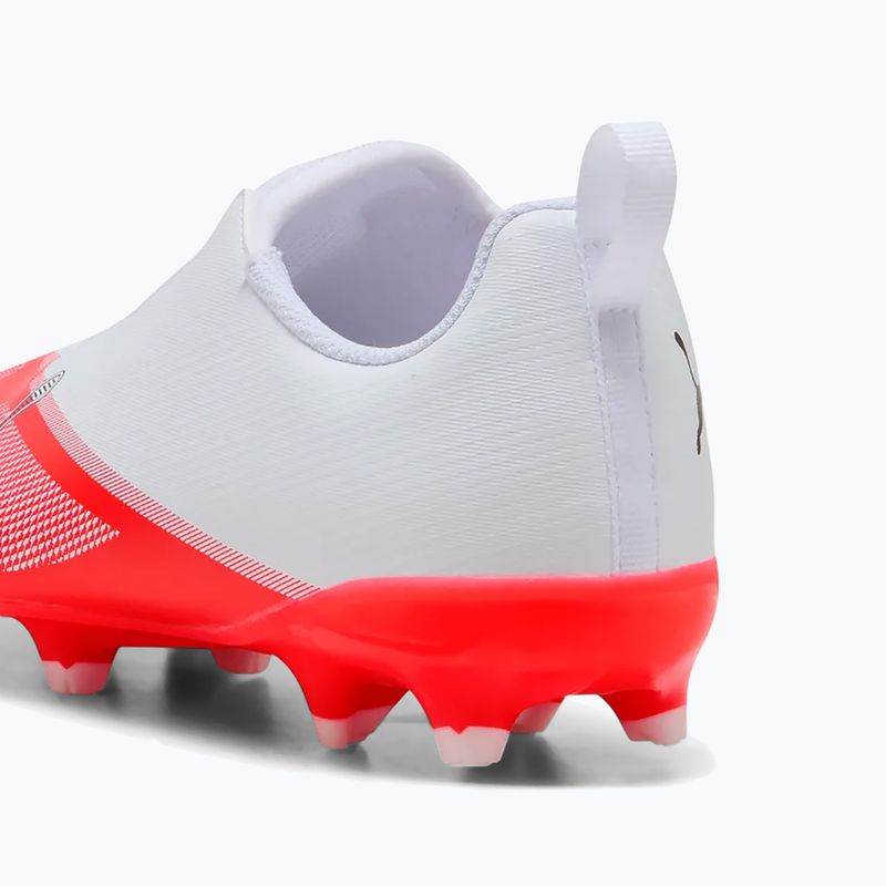 Detské kopačky Puma Ultra 7 Play LL FG/AG Jr Ultra Red/Puma Black/Puma White 6