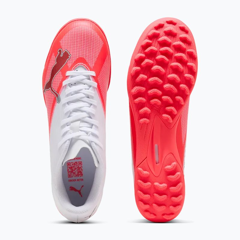 Kopačky PUMA Ultra 7 Play TT ultra red/puma black/puma white 3