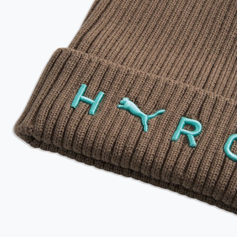 Zimná čiapka PUMA x HYROX Mid Crown Beanie myšia šedá 3