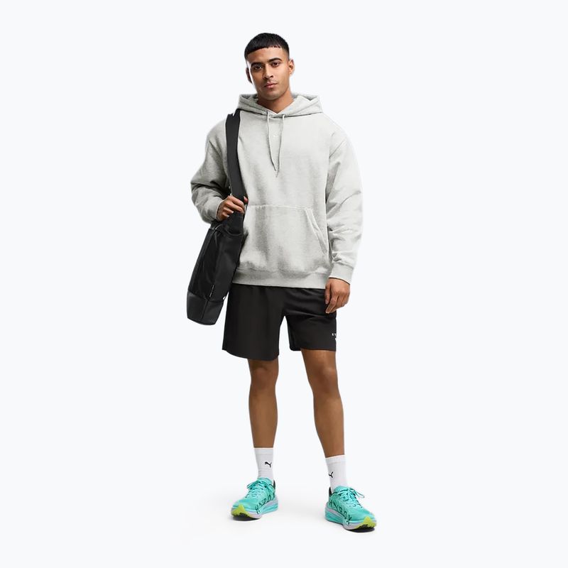 Pánska mikina PUMA x HYROX Heavyweight Hoodie svetlosivá 2