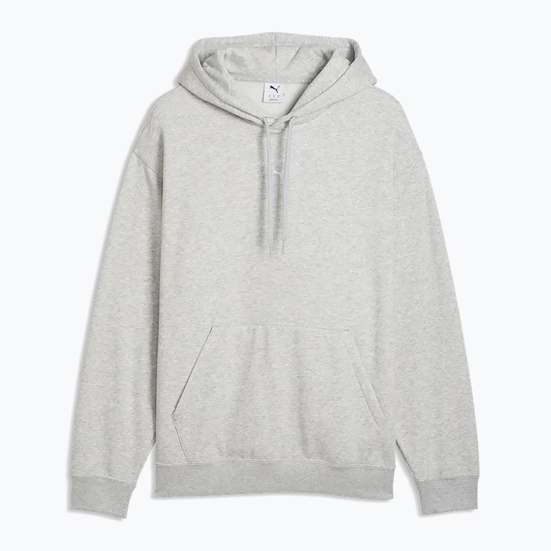 Pánska mikina PUMA x HYROX Heavyweight Hoodie svetlosivá 4