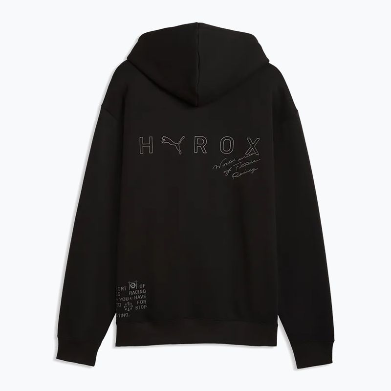Pánska mikina PUMA x HYROX Heavyweight Hoodie puma black 5