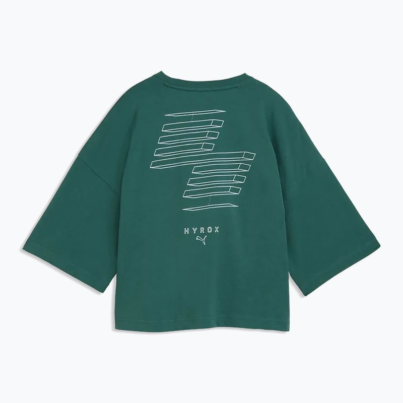 Dámske tréningové tričko PUMA x HYROX Cropped Lifestyle herb garden 5