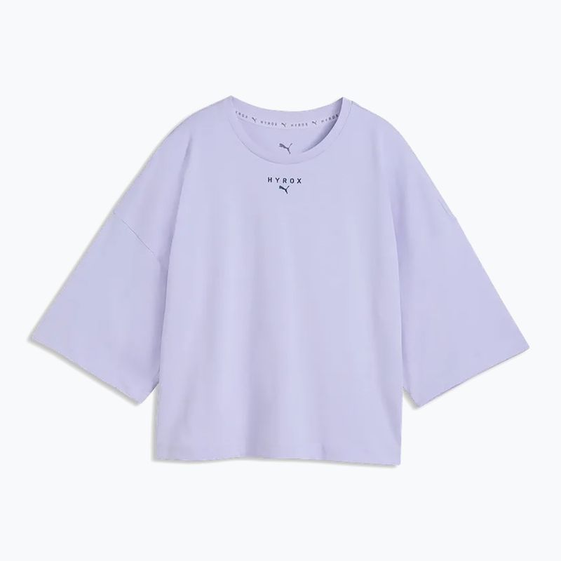Dámske tréningové tričko Puma Hyrox Cropped Lifestyle light violet 4