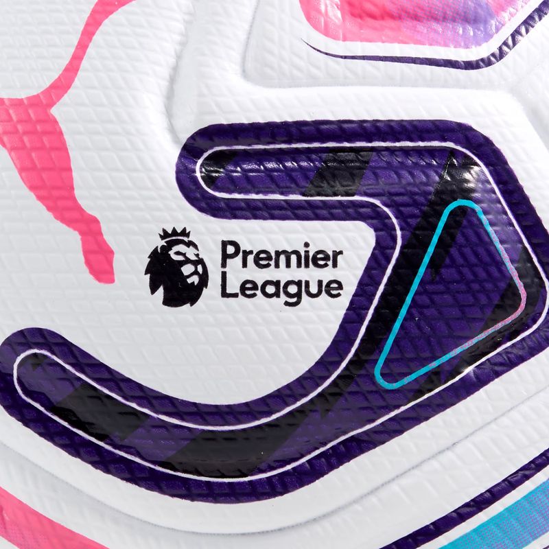 Futbalová lopta PUMA Stellar Nitro Ultimate PL Reactivity puma white/red/purple/blue/pink 3