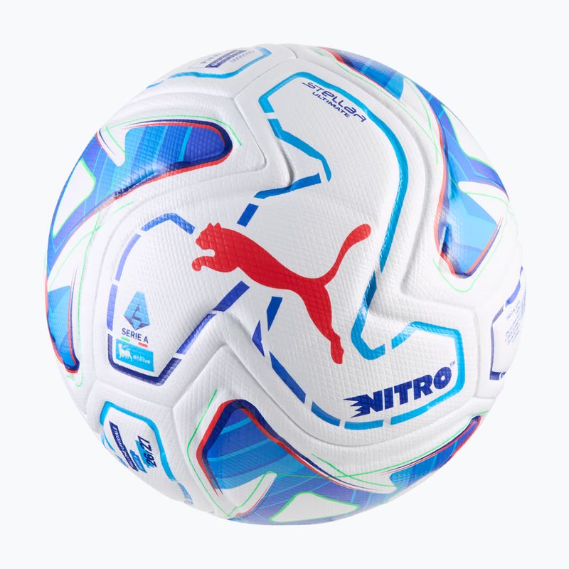 Futbalová lopta PUMA Stellar Nitro Ultimate Serie A puma white 2