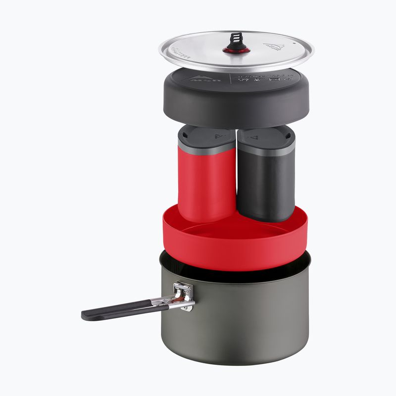 Súprava turistického riadu MSR Alpinist 2 black