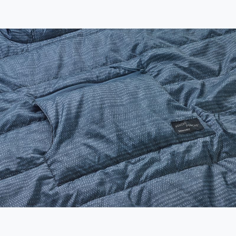 Turistická pláštenka Therm-a-Rest Honcho blue woven print 3