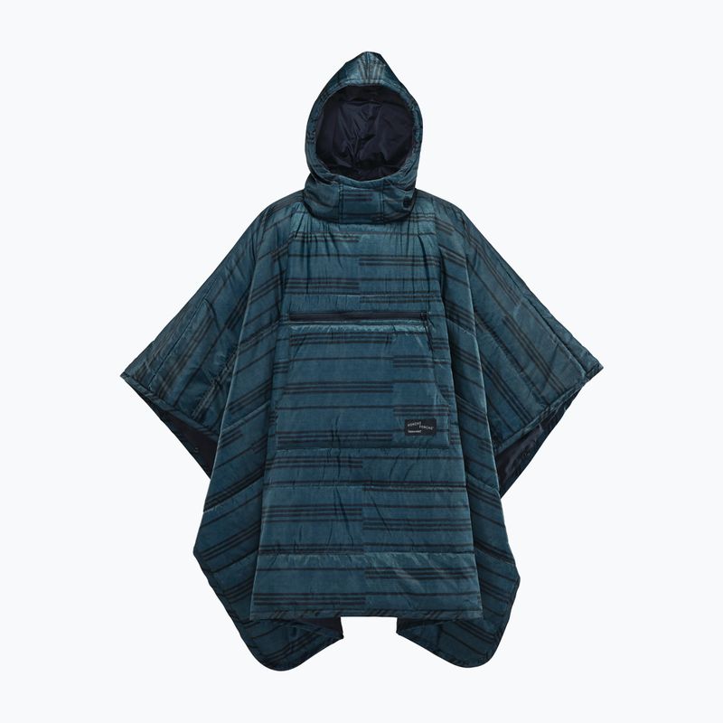 Turistická pláštenka Therm-a-Rest Honcho blue print