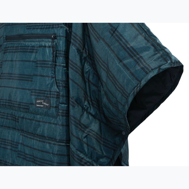 Turistická pláštenka Therm-a-Rest Honcho blue print 2