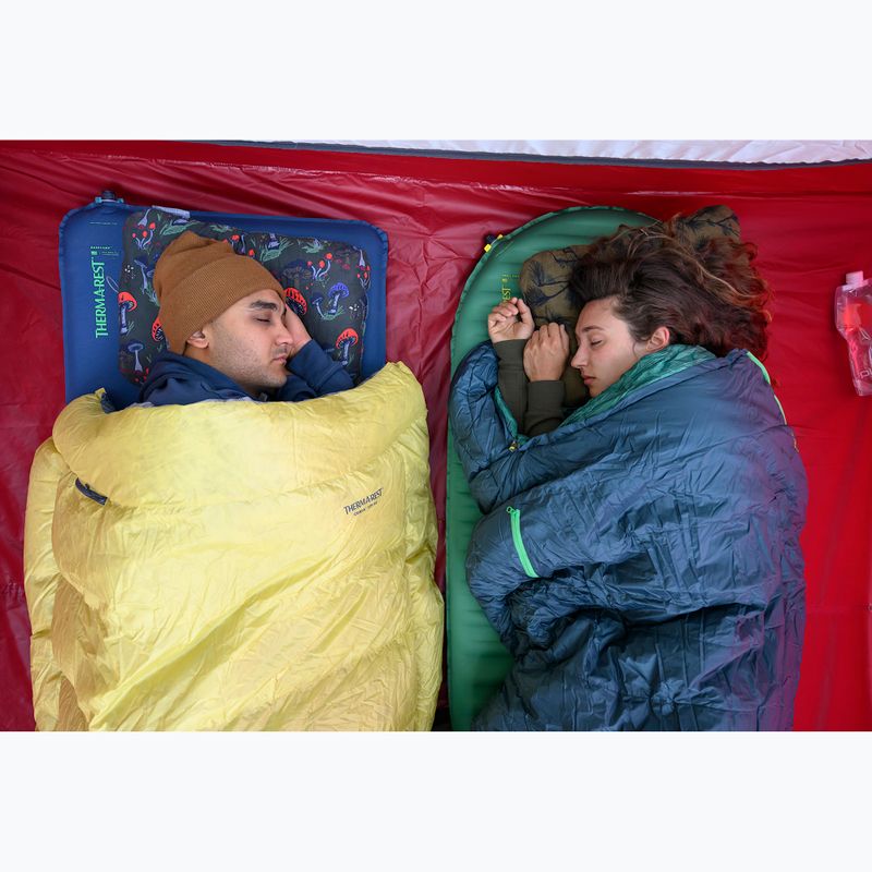 Samonafukovacia karimatka Therm-a-Rest BaseCamp R poseidon blue 3