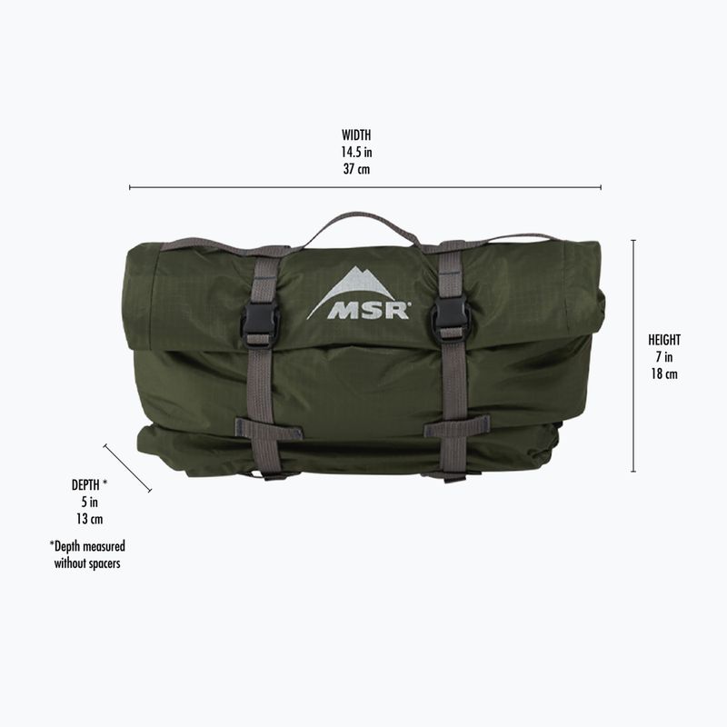 Trekingový stan  2-osobový MSR Hubba Hubba Bikepack 2 green 16