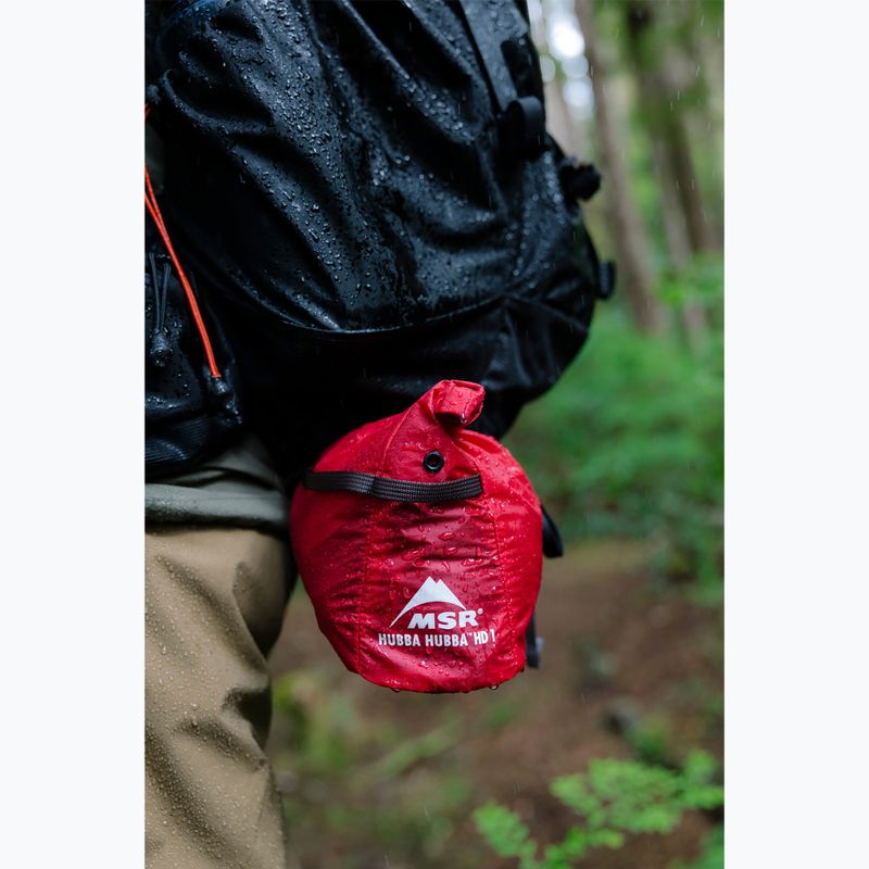 Trekový stan pre 1 osobu MSR Hubba Hubba HD 1P Tent green 21