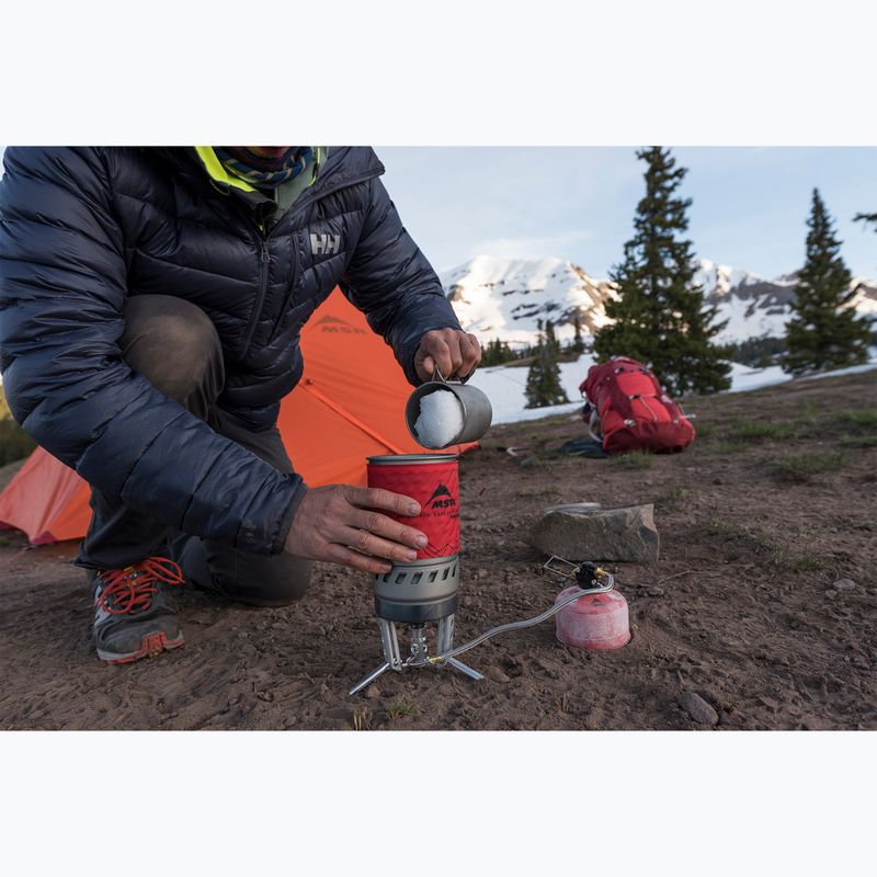 Súprava na varenie MSR WindBurner Personal Stove System 1.0 red 8