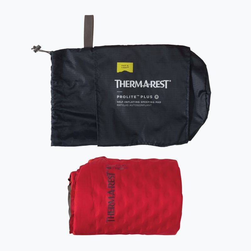 Samonafukovacia karimatka Therm-A-Rest ProLite Plus R cayenne 4