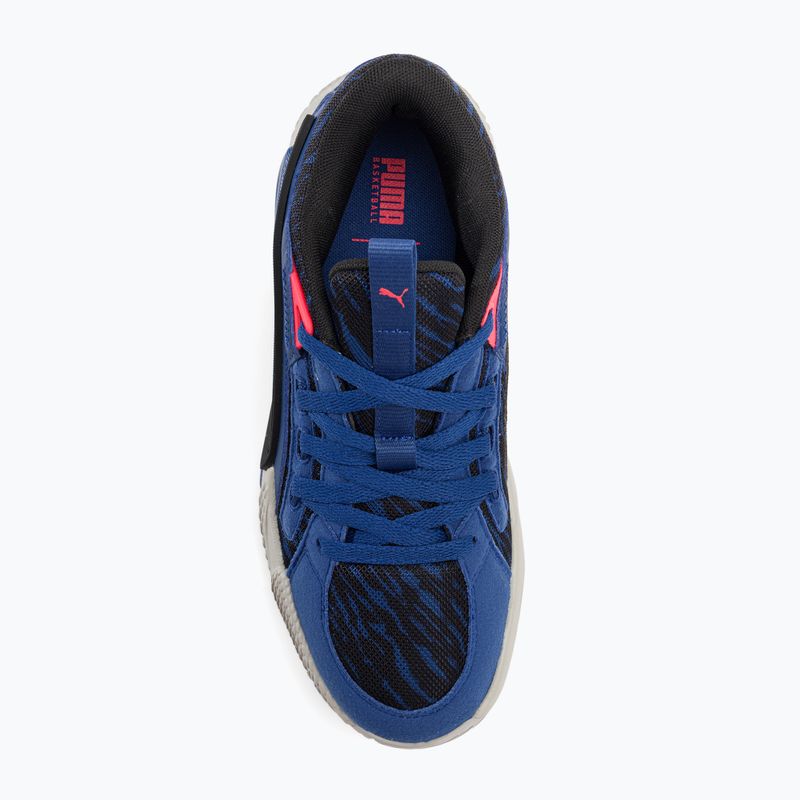 Pánska basketbalová obuv PUMA Court Rider Chaos Clydes Closet clyde royal/harbor mist/puma black/fire orchid 6
