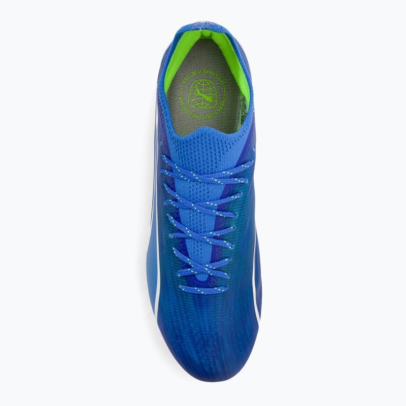 PUMA Ultra Ultimate FG/AG pánske kopačky ultra blue/puma white/pro green 6