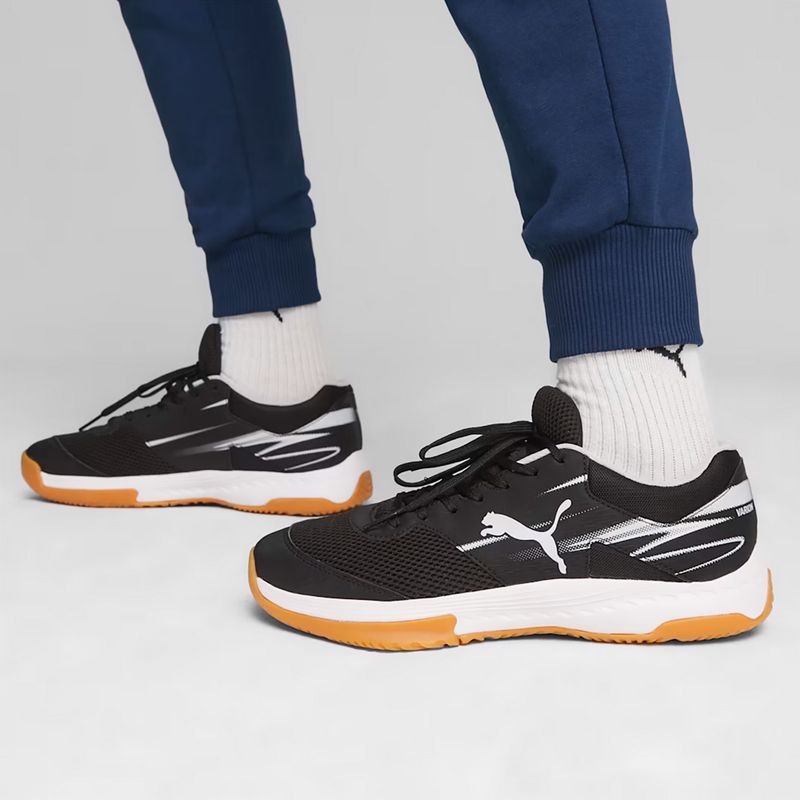 Pánska športová obuv PUMA Varion II puma black/cool light grey/yellow blaze/gum 8