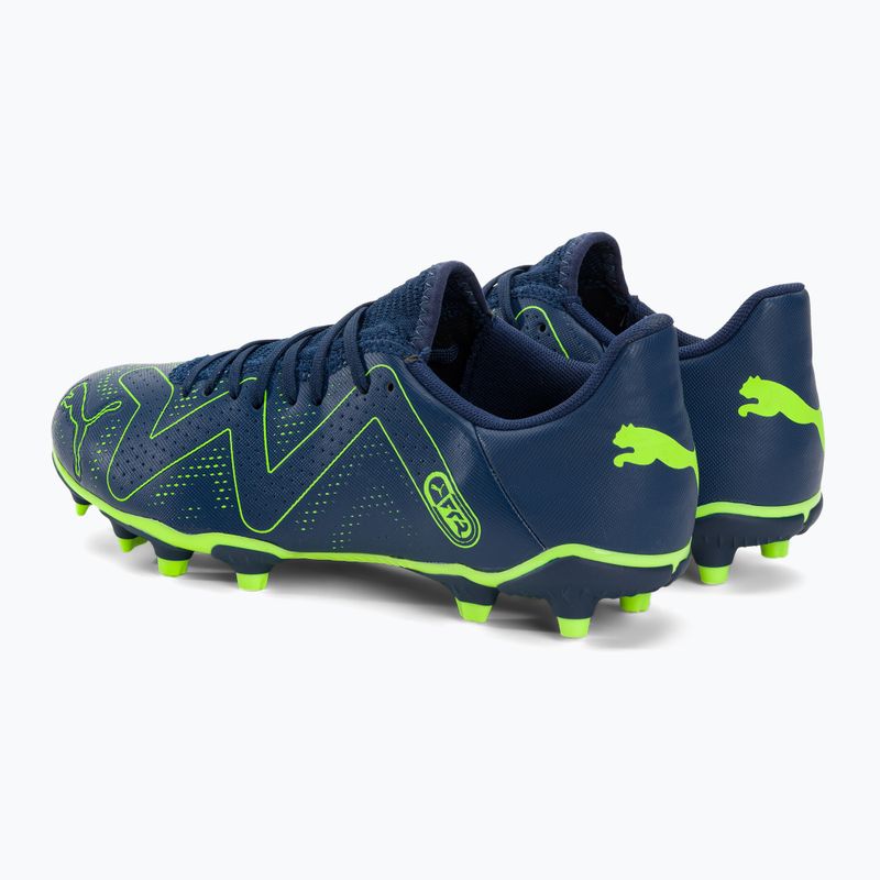 PUMA Future Play FG/AG pánske kopačky persian blue/pro green 3