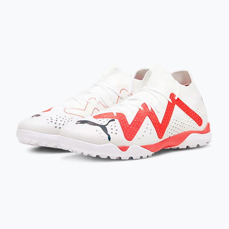 PUMA Future Match TT pánske kopačky puma white/puma black/fire orchid 13