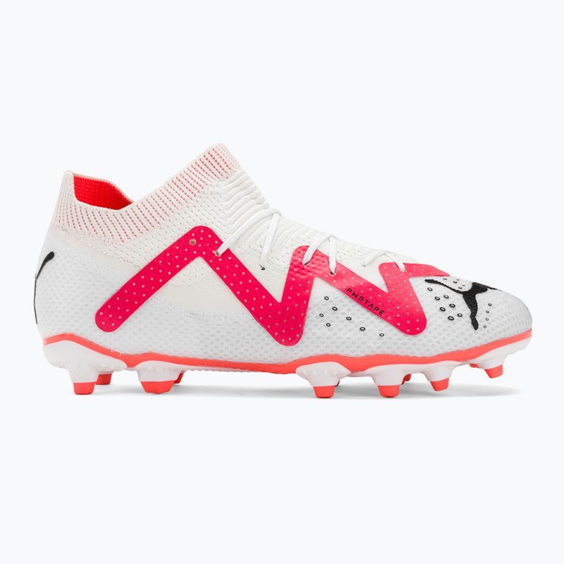 Detské kopačky PUMA Future Pro FG/AG Jr puma white/puma black/fire orchid 2