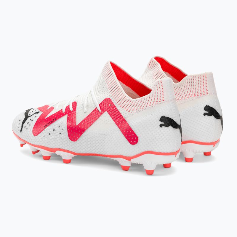 Detské kopačky PUMA Future Pro FG/AG Jr puma white/puma black/fire orchid 3