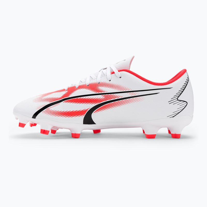 Pánske kopačky PUMA Ultra Play FG/AG puma white/puma black/fire orchid 10
