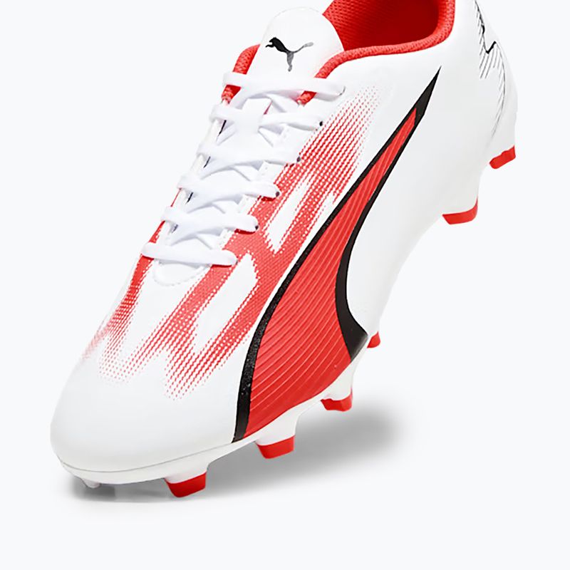 Pánske kopačky PUMA Ultra Play FG/AG puma white/puma black/fire orchid 14