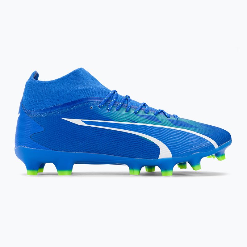 PUMA Ultra Pro FG/AG pánske kopačky ultra blue/puma white/pro green 2