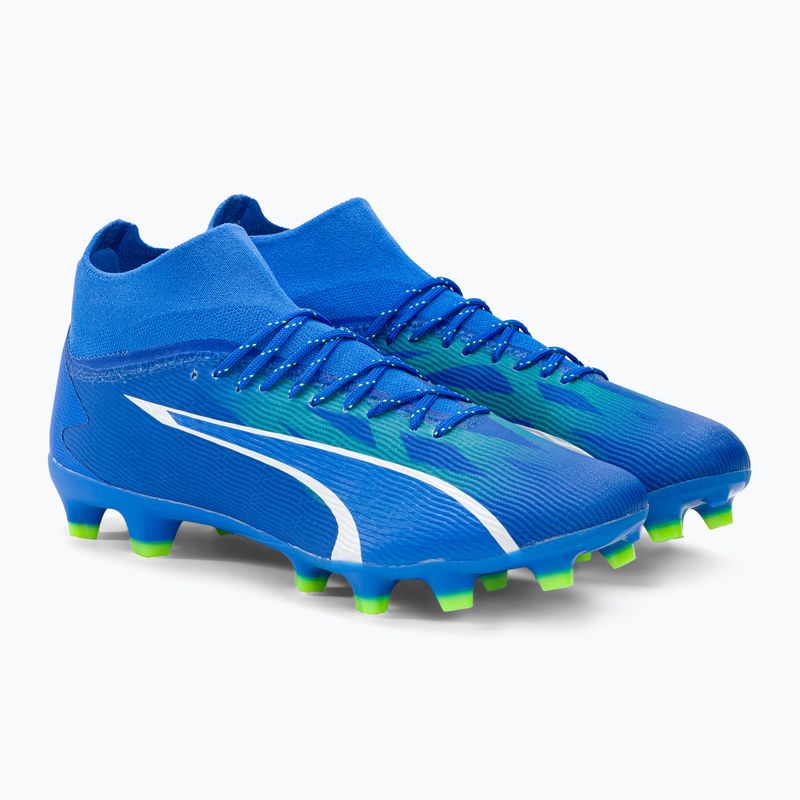 PUMA Ultra Pro FG/AG pánske kopačky ultra blue/puma white/pro green 4