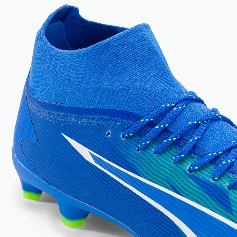 PUMA Ultra Pro FG/AG pánske kopačky ultra blue/puma white/pro green 8