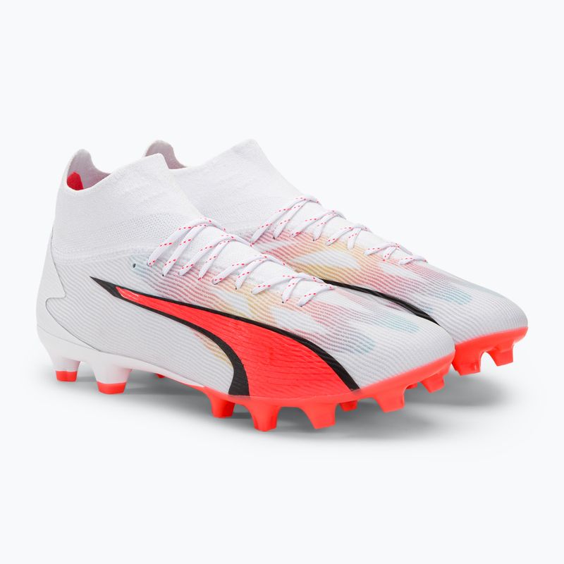 Pánske kopačky PUMA Ultra Pro FG/AG puma white/puma black/fire orchid 4