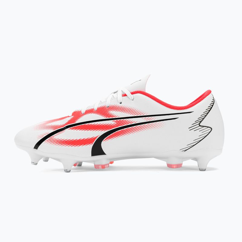 Pánske kopačky PUMA Ultra Play MXSG puma white/puma black/fire orchid 10