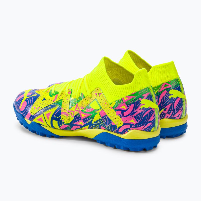 Detské kopačky PUMA Future Match Energy TT + Mid Jr ultra blue/yellow alert/luminous pink 3