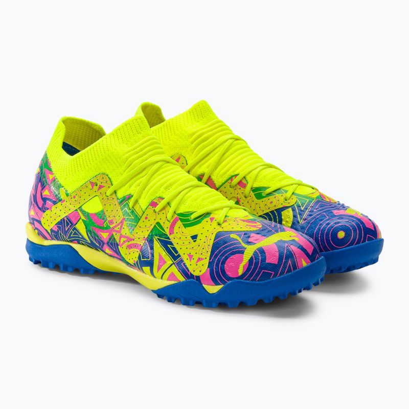 Detské kopačky PUMA Future Match Energy TT + Mid Jr ultra blue/yellow alert/luminous pink 4