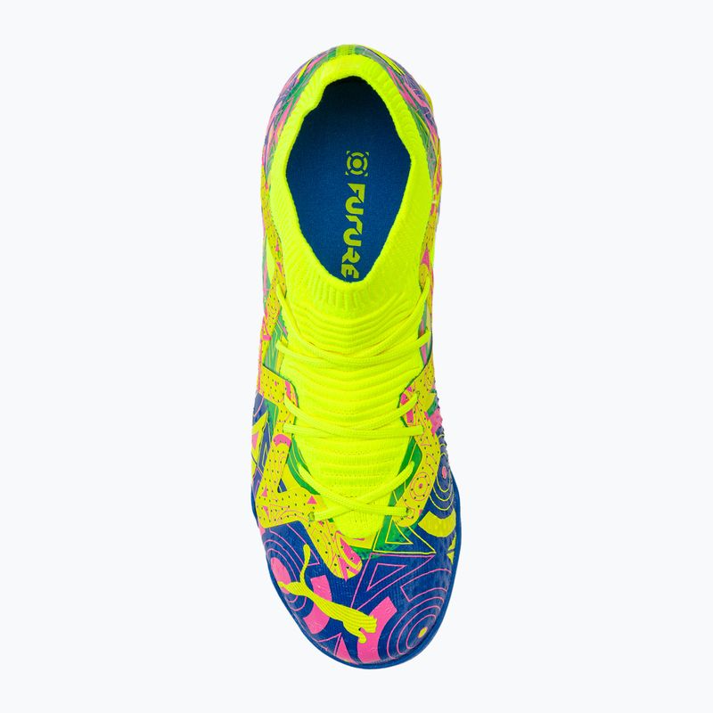 Detské kopačky PUMA Future Match Energy TT + Mid Jr ultra blue/yellow alert/luminous pink 6