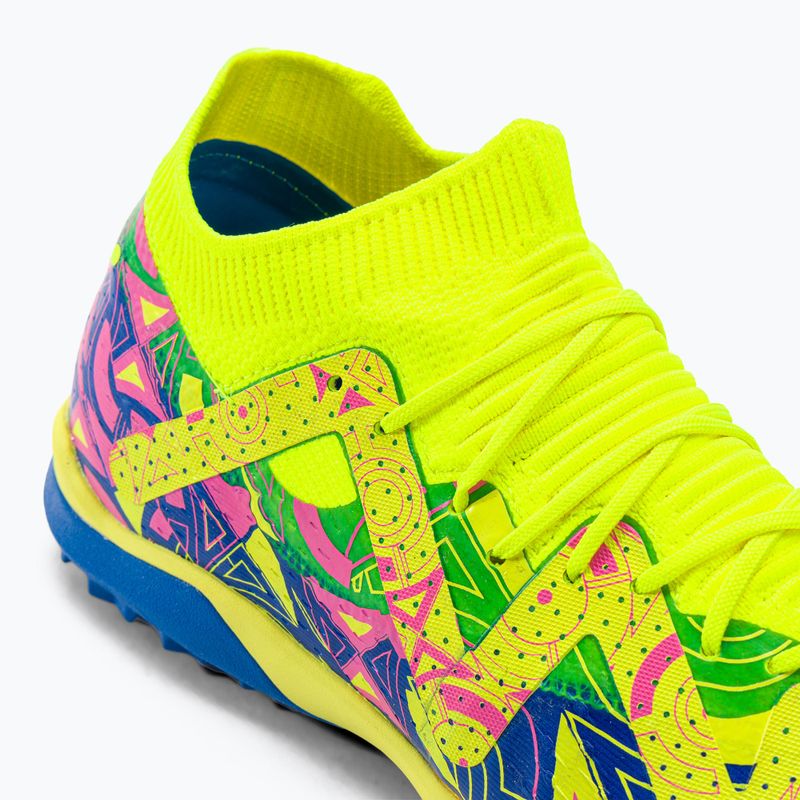 PUMA Future Match Energy TT pánske kopačky ultra blue/yellow alert/luminous pink 8