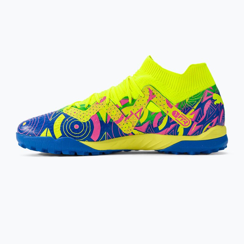 PUMA Future Match Energy TT pánske kopačky ultra blue/yellow alert/luminous pink 10