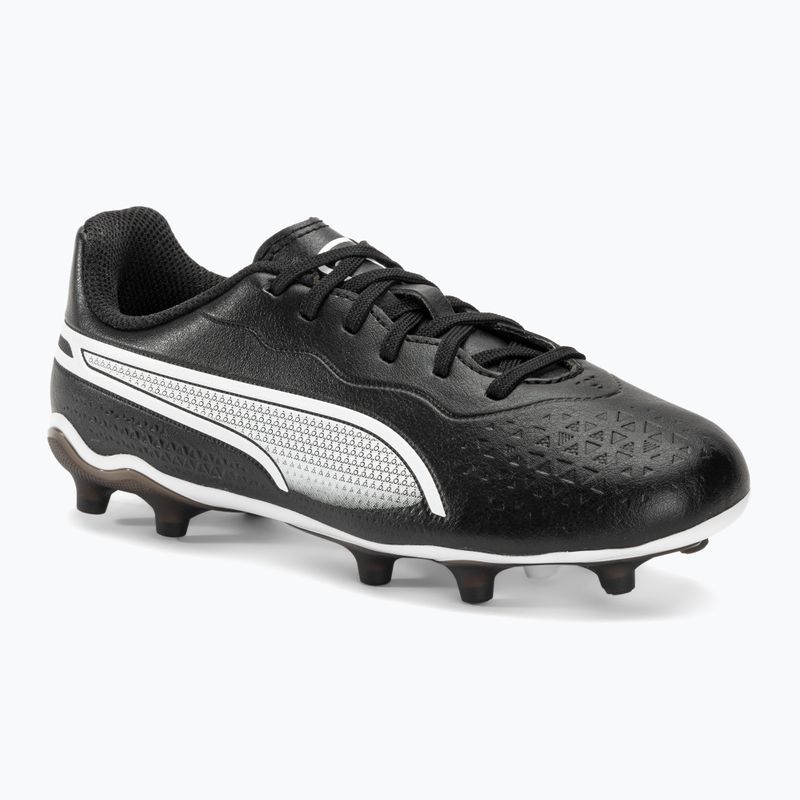 PUMA King Match FG/AG Jr detské kopačky puma black/puma white