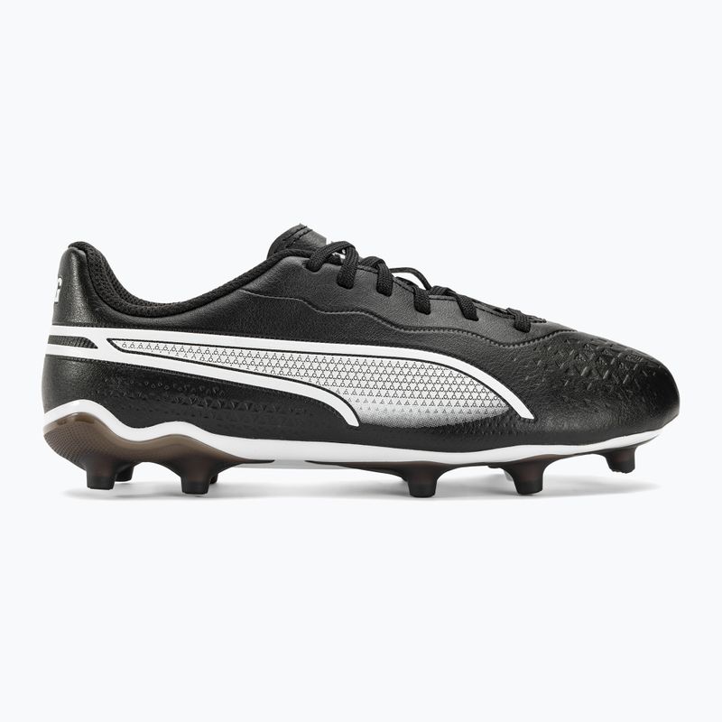 PUMA King Match FG/AG Jr detské kopačky puma black/puma white 2