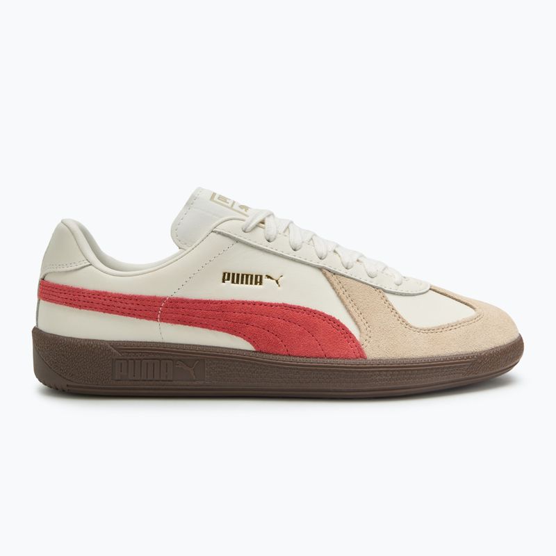 Topánky PUMA Army Trainer warm white/granola/astro red 2