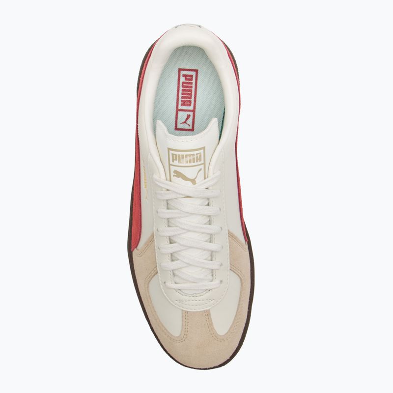 Topánky PUMA Army Trainer warm white/granola/astro red 5