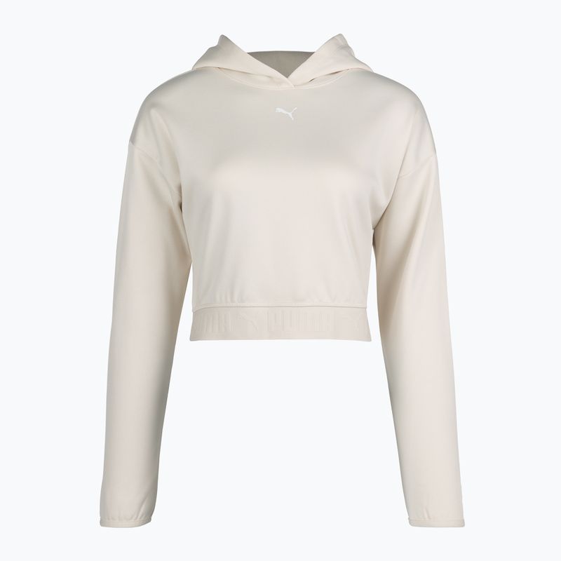 Dámska tréningová mikina PUMA Strong Power Fleece Hoodie alpine snow